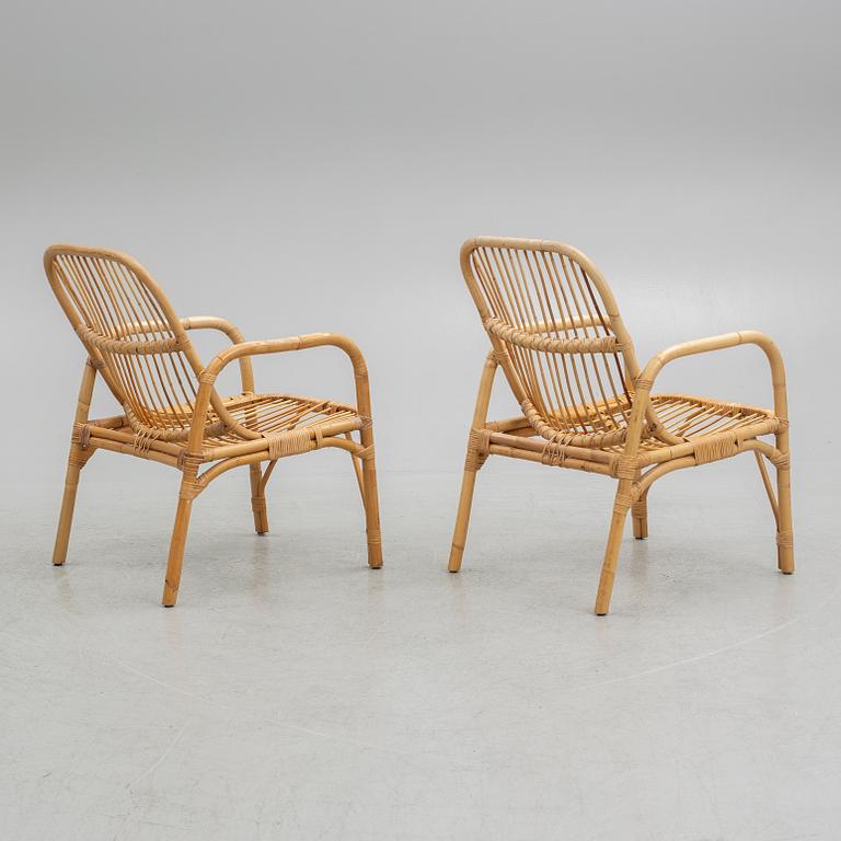 Fåtöljer, ett par, 1900-talets andra hälft.