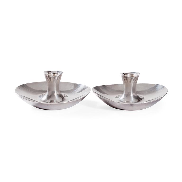 Tapio Wirkkala, A PAIR OF CANDLESTICKS.