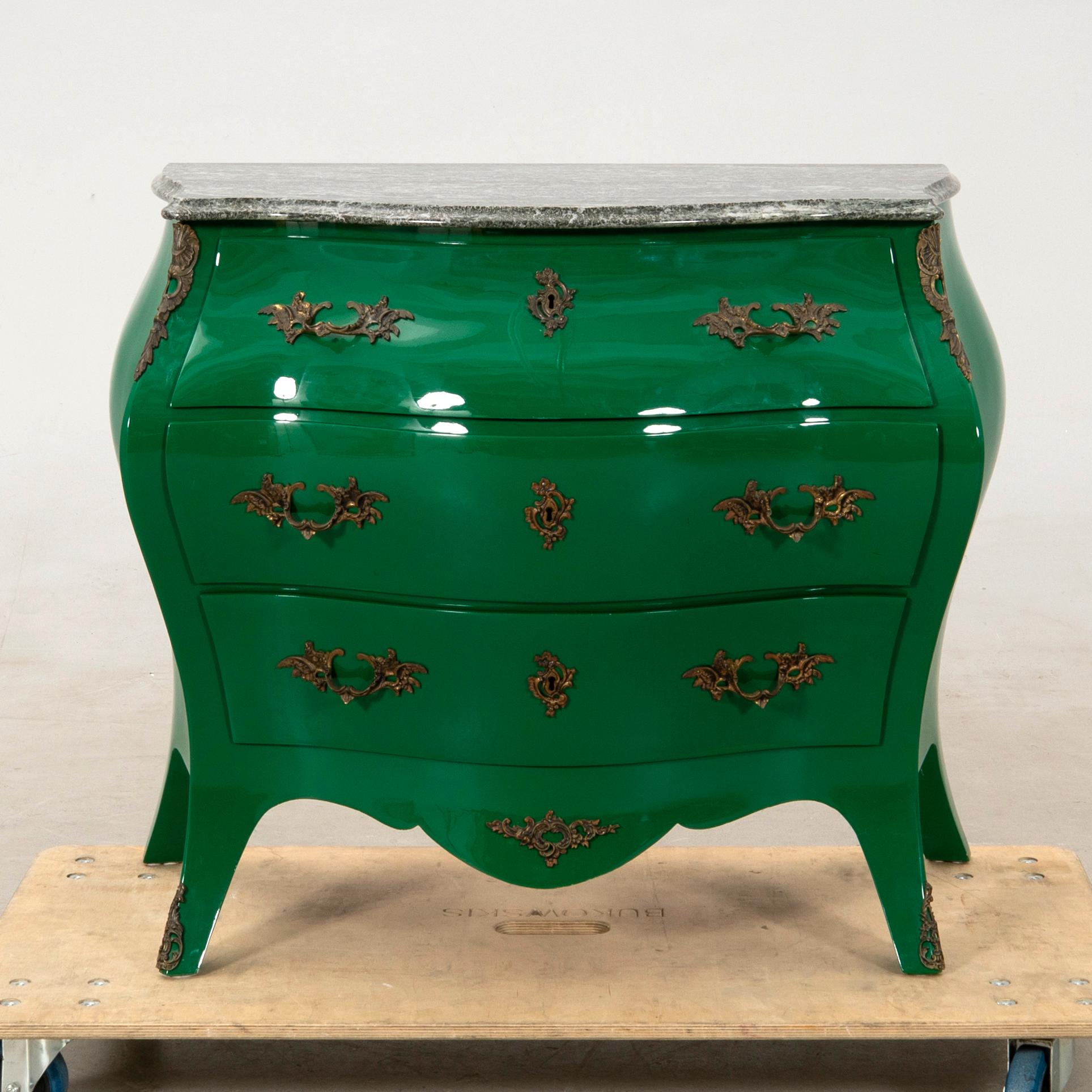 Chest of drawers, Rococo style, mid-20th century.