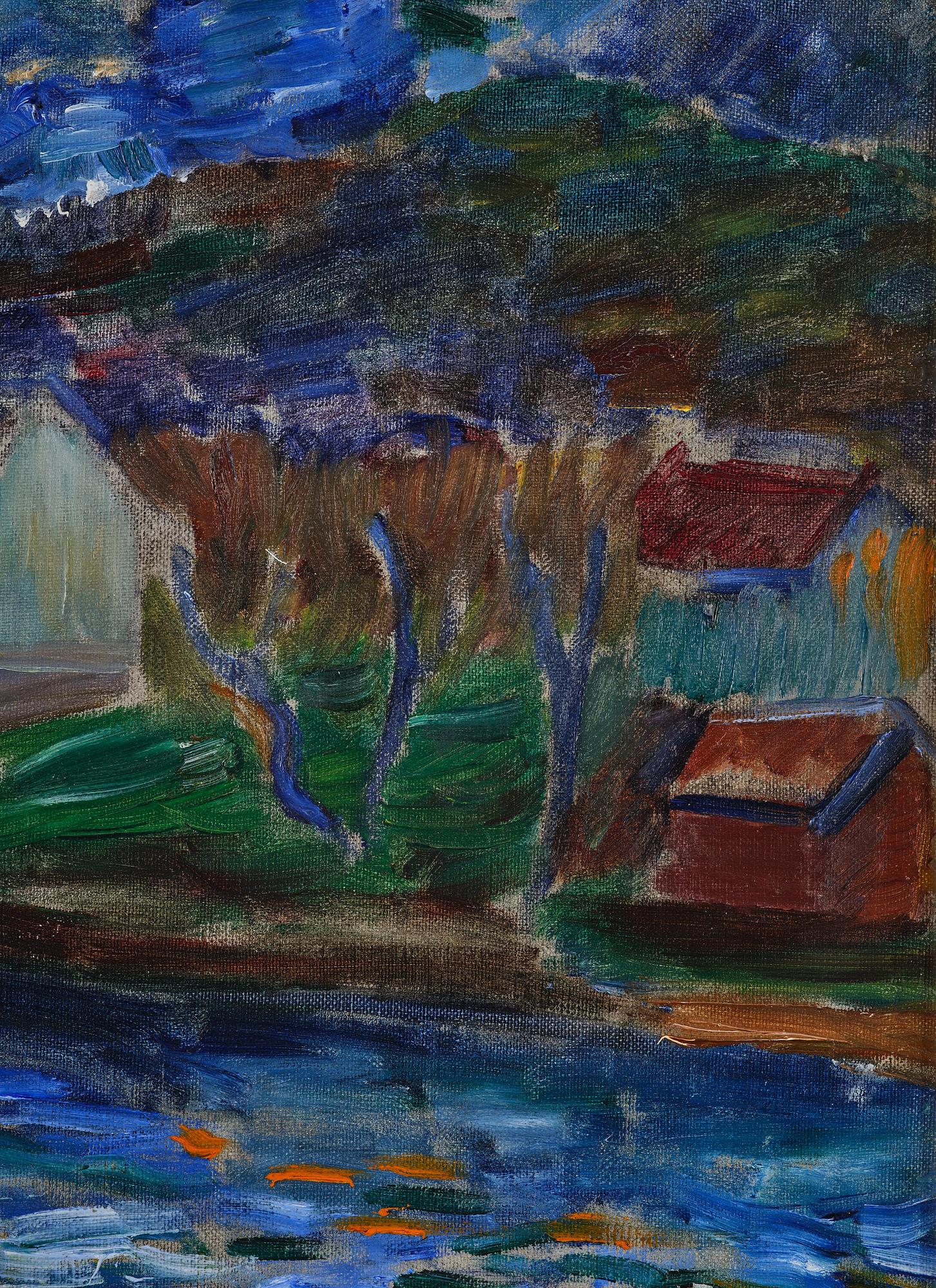 Inge Schiöler, House by the water.