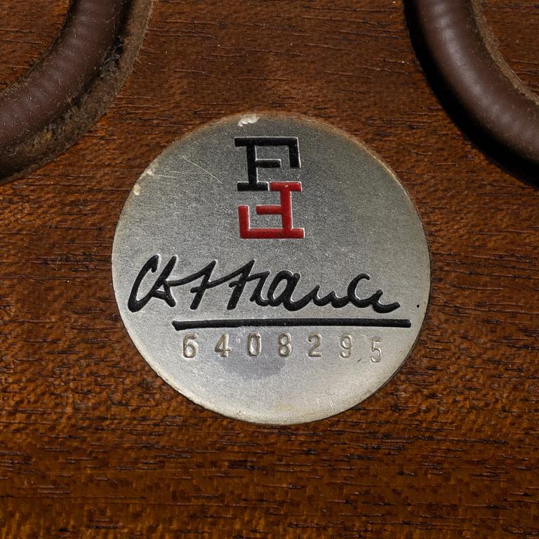 Peter Hvidt & Orla Mølgaard Nielsen, hörnsoffa med bord 3 dlr, "Minerva", France & Daverkosen Danmark 1950-tal.