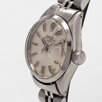 Rolex, Oyster Perpetual Date, armbandsur, 25 mm, stål, automatisk.