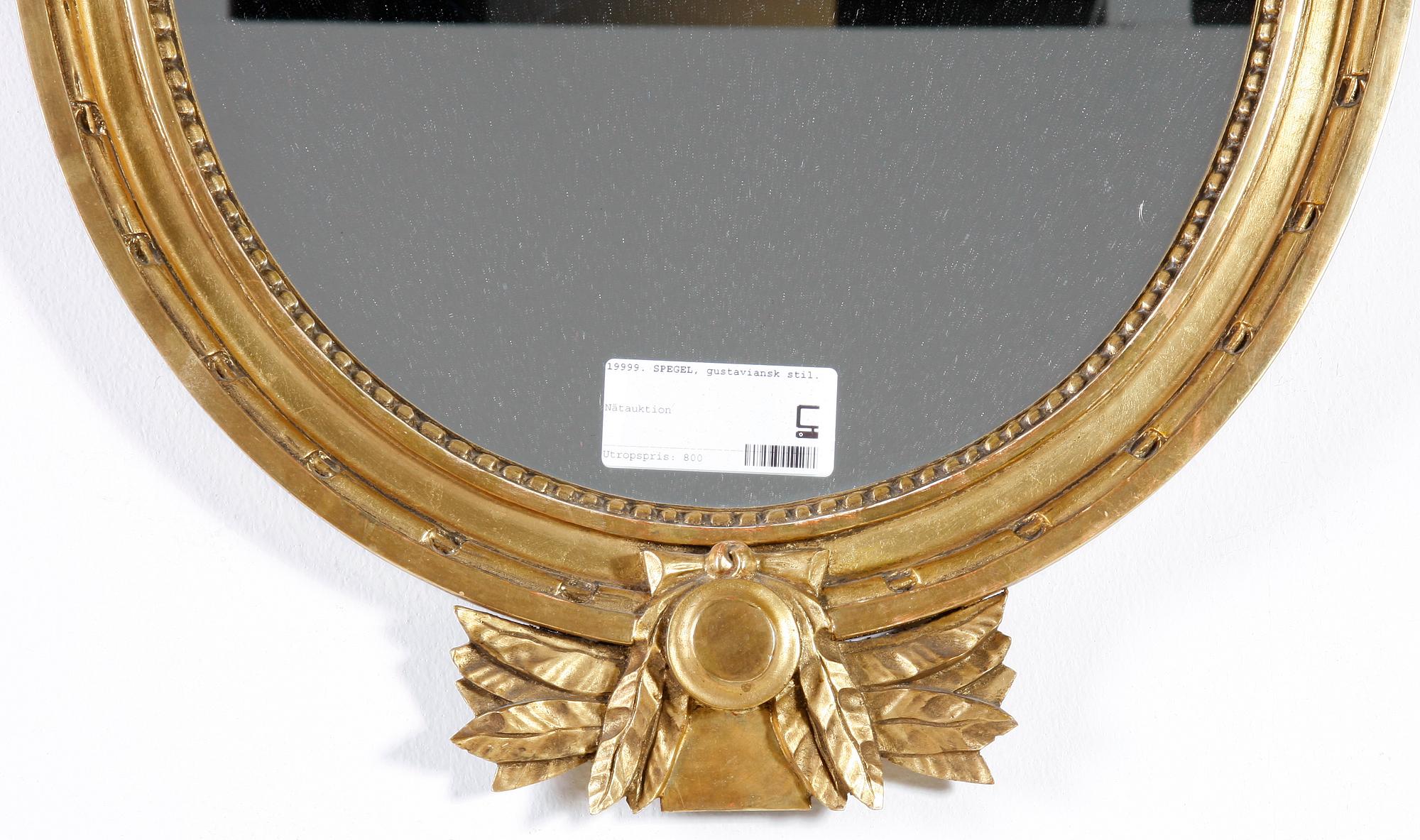 SPEGEL, gustaviansk stil.