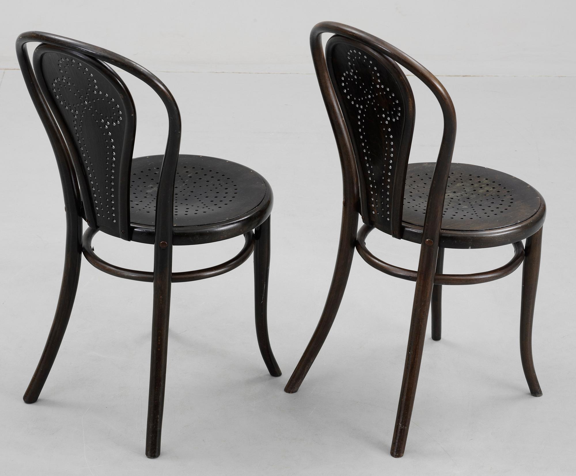 STOLAR, 2 st, Thonet, 1900-tal.