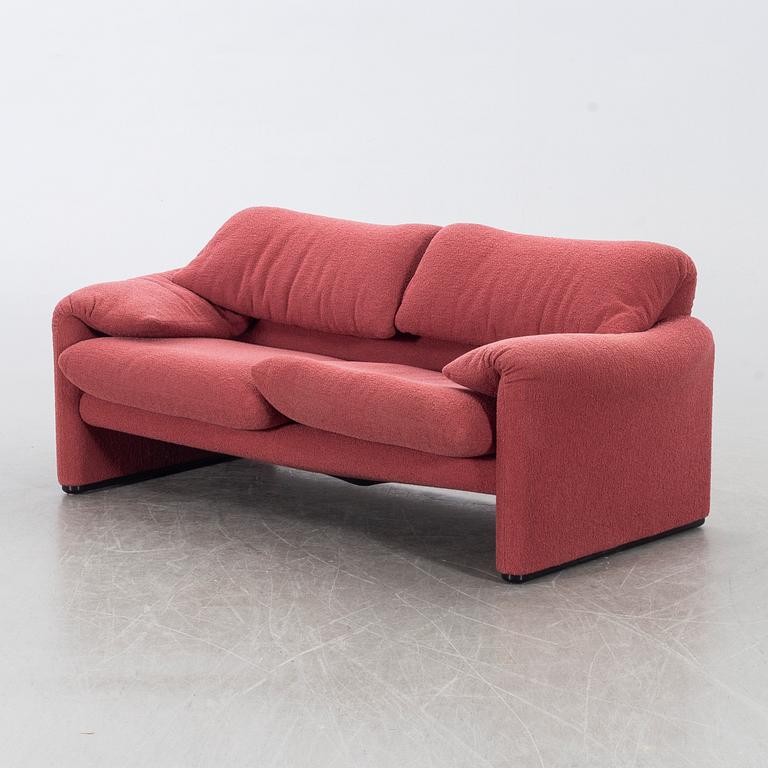VICO MAGISTRETTI, Soffa "Maralunga" Cassina, Italien, 1900-talets andra hälft.