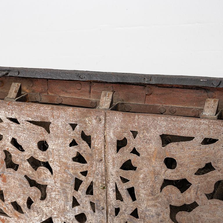Baroque strongbox, 18th century.