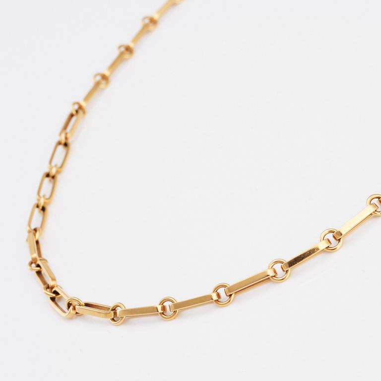 Jan Brunk, a 20K gold necklace, Stockholm 1987.