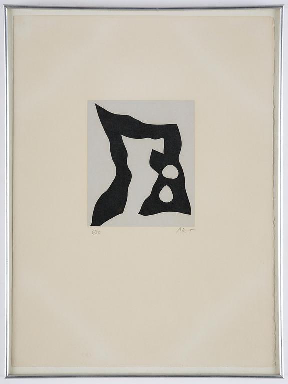 Jean (Hans) Arp, "Le Voilier de la Fôret".