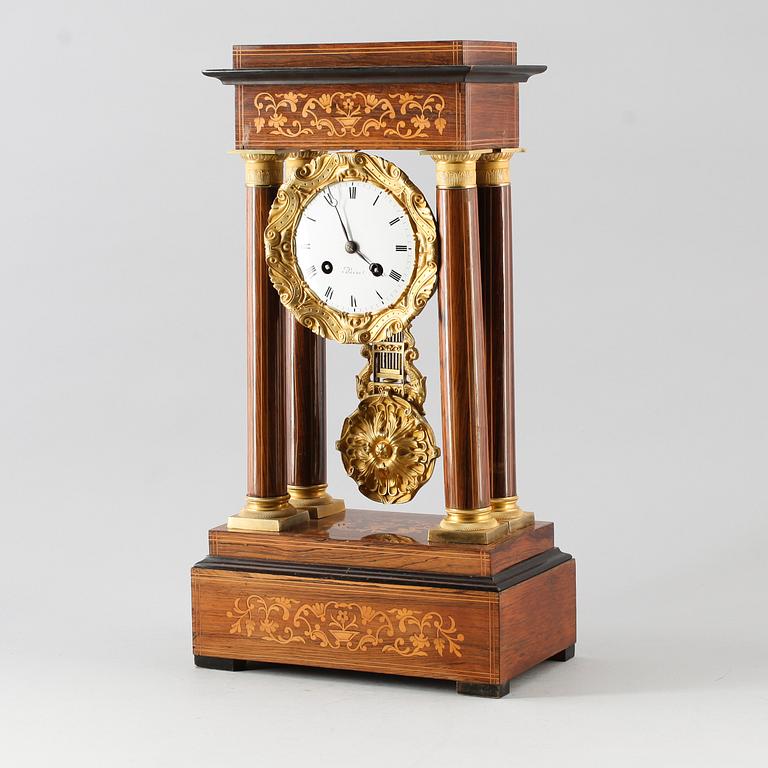 BORDSPENDYL, senempire, 1800-talet mitt.