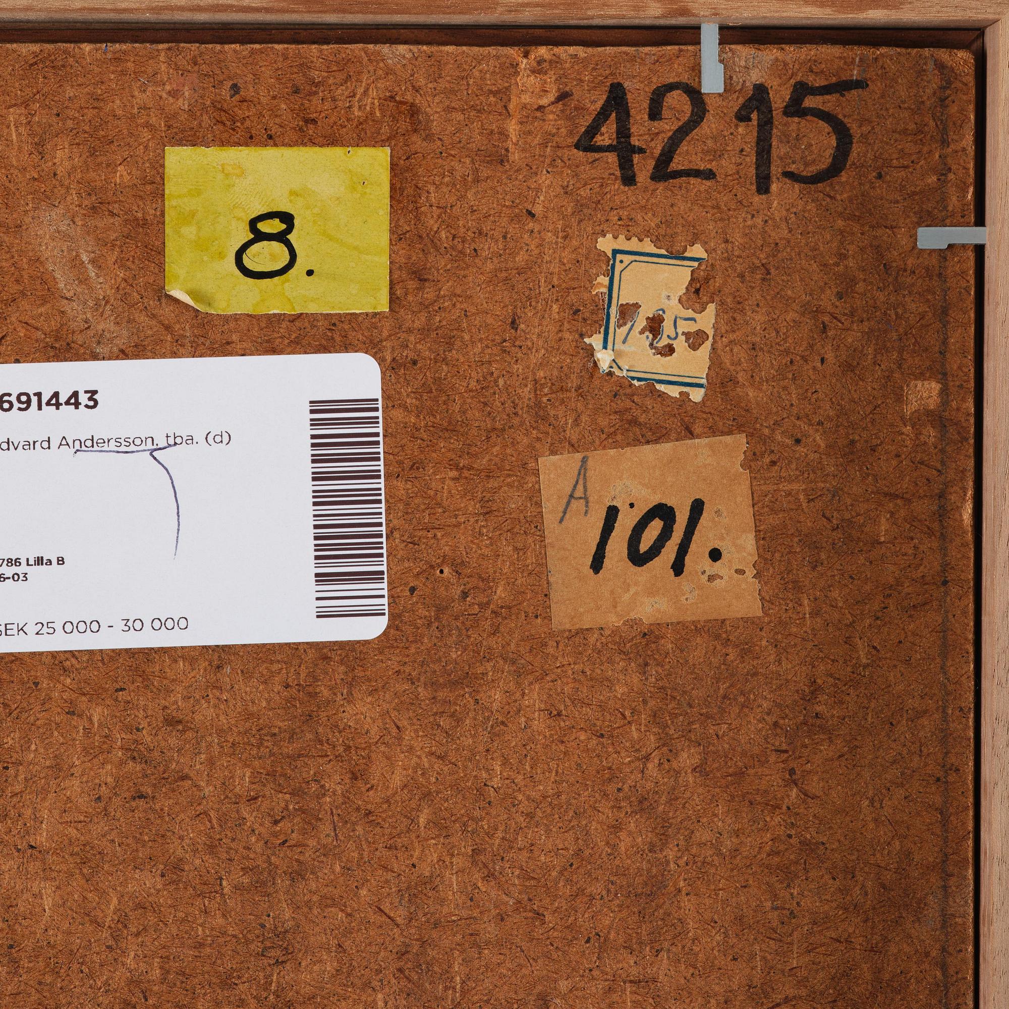 Edvard Andersson, "Papegojorna".