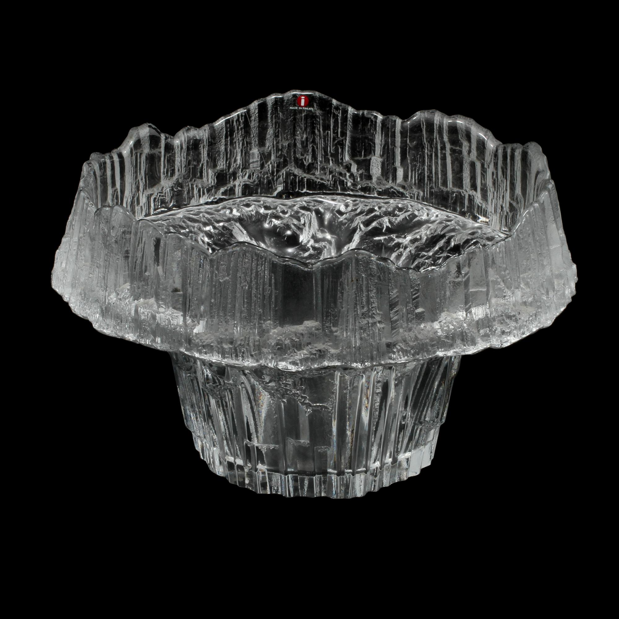 SKÅL, glas, Tapio Wirkkala, Ittala. 1900-talets andra hälft.