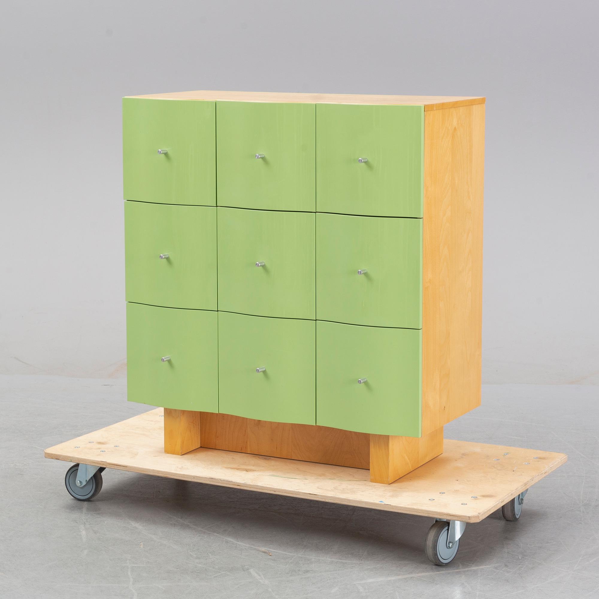 Tomas Jelinek, a 'Vajer' chest of drawers, IKEA, 1990s.