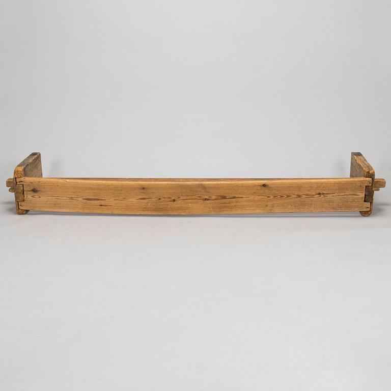 A 19th century bench.