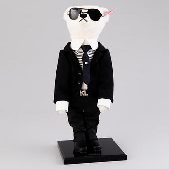 A Karl Lagerfeld Steiff Teddy Bear, Limited edition, numbered 1190/2500, Germany 2009.