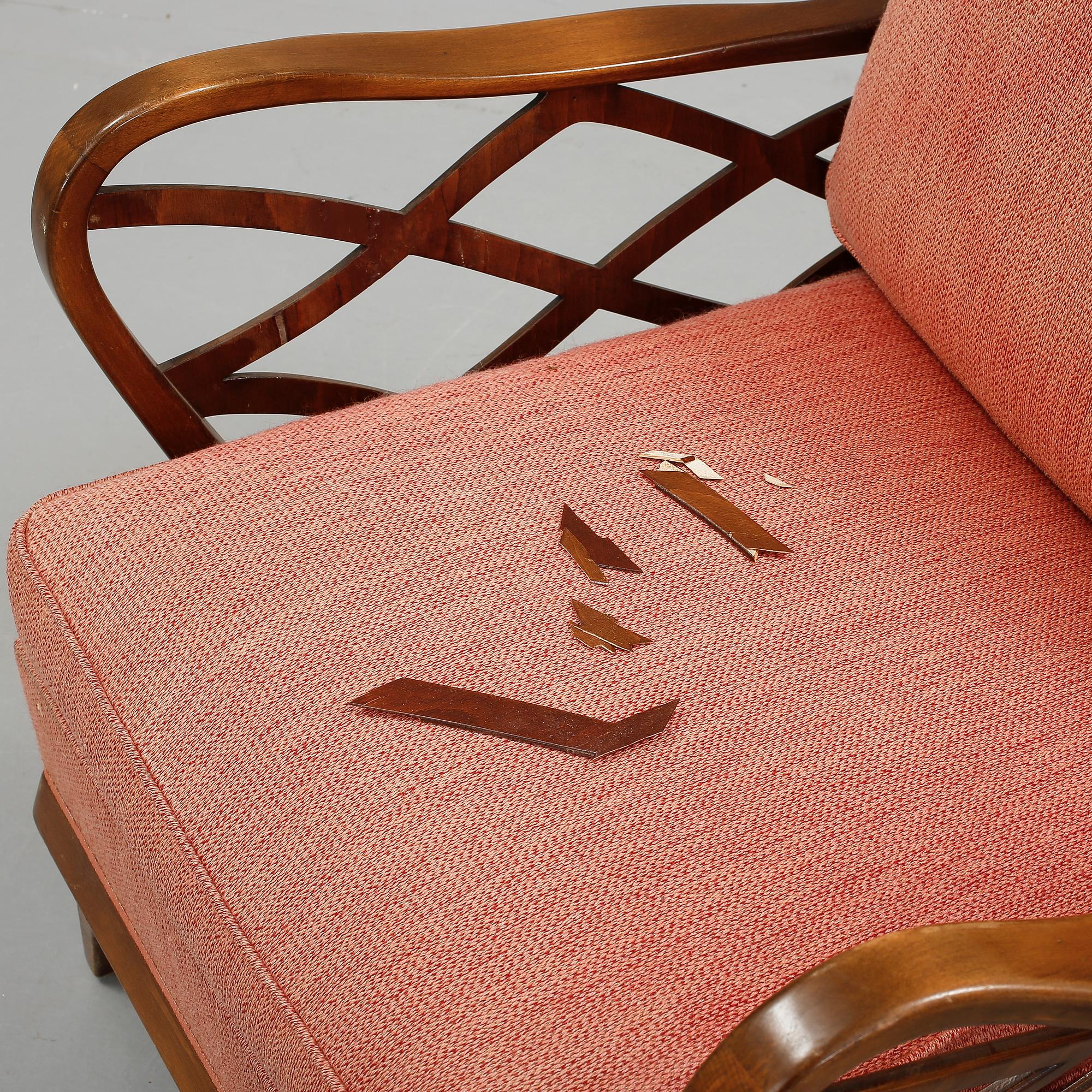 FÅTÖLJER, 2 ST. Bodafors, 1940-tal.