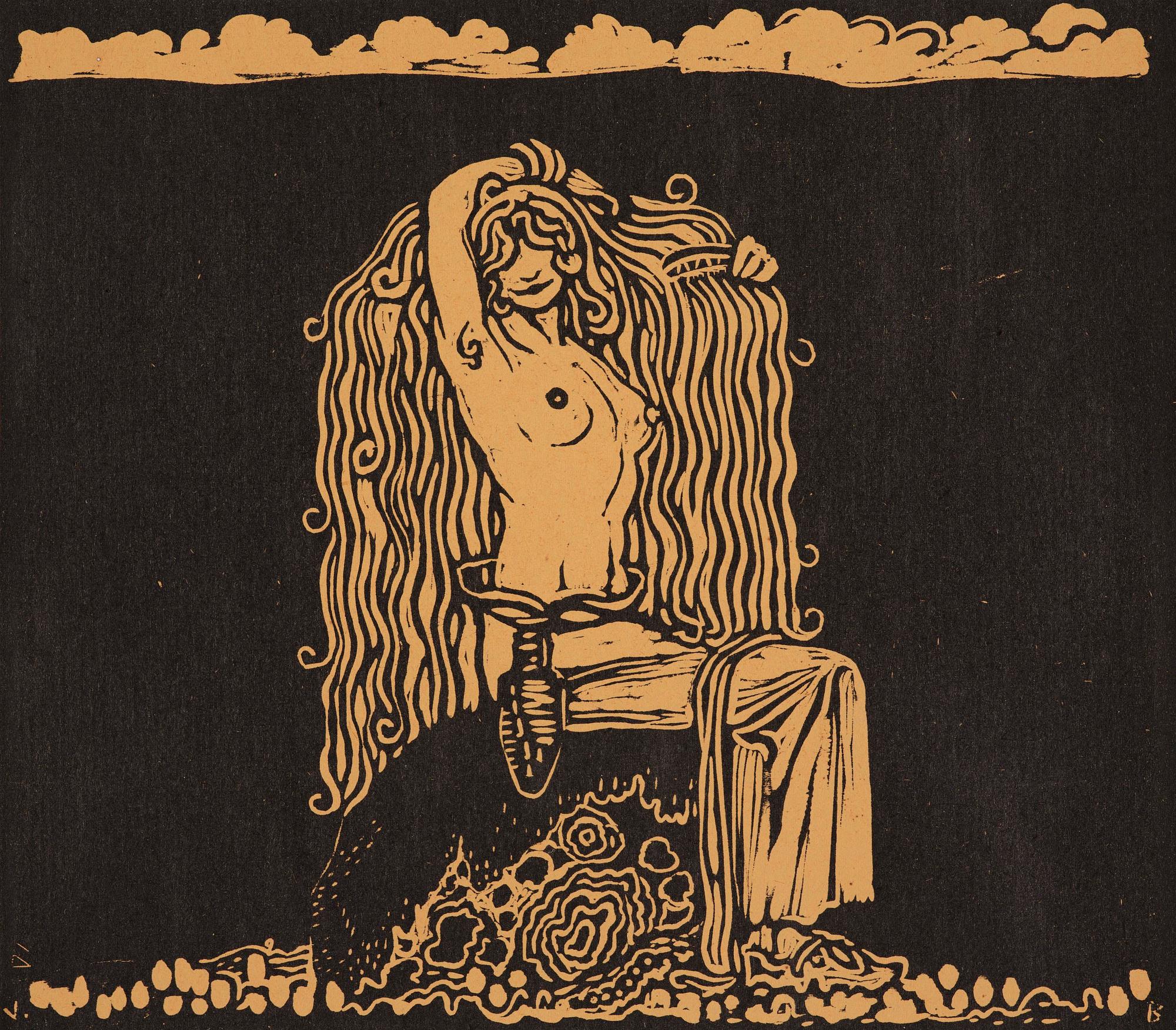 John Bauer, The Fairy Tale Girl.