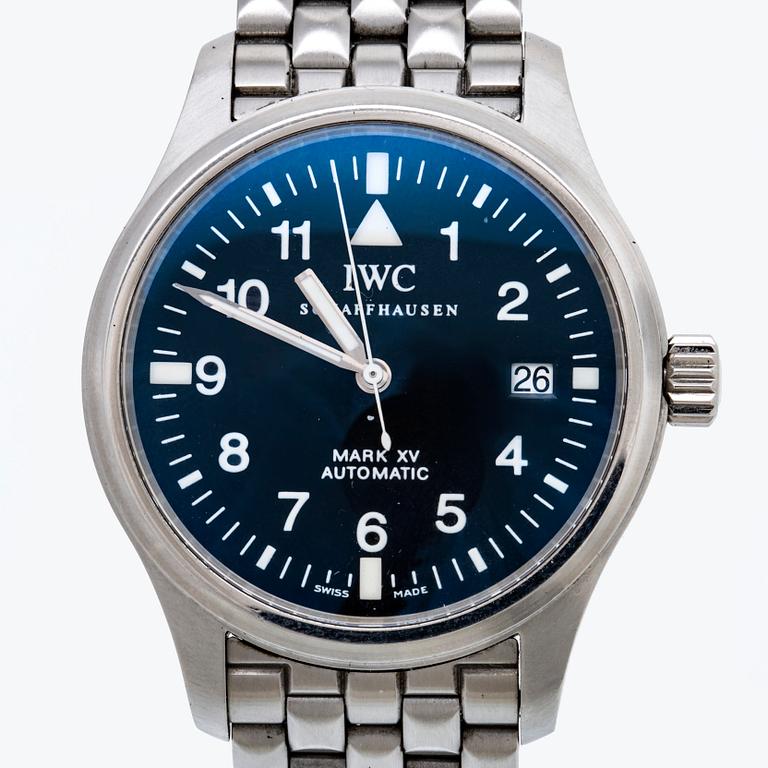 IWC, Pilot Mark XV, wristwatch, 38 mm.