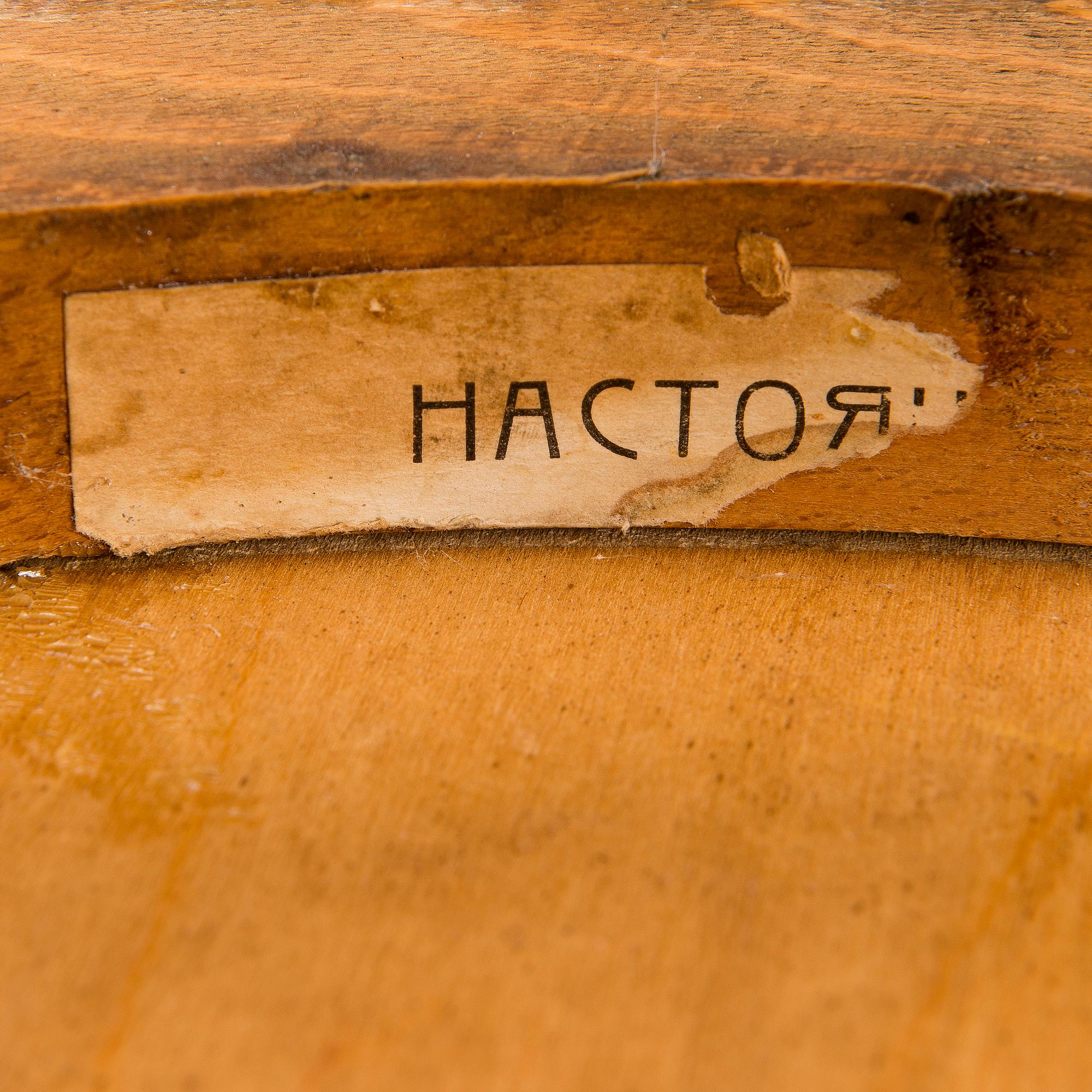 TWO RUSSIAN EARLY 20TH CENTURY CHAIRS.