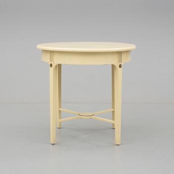 SALONGSGRUPP, 7 delar, gustaviansk stil, sekelskiftet 1800/1900.
