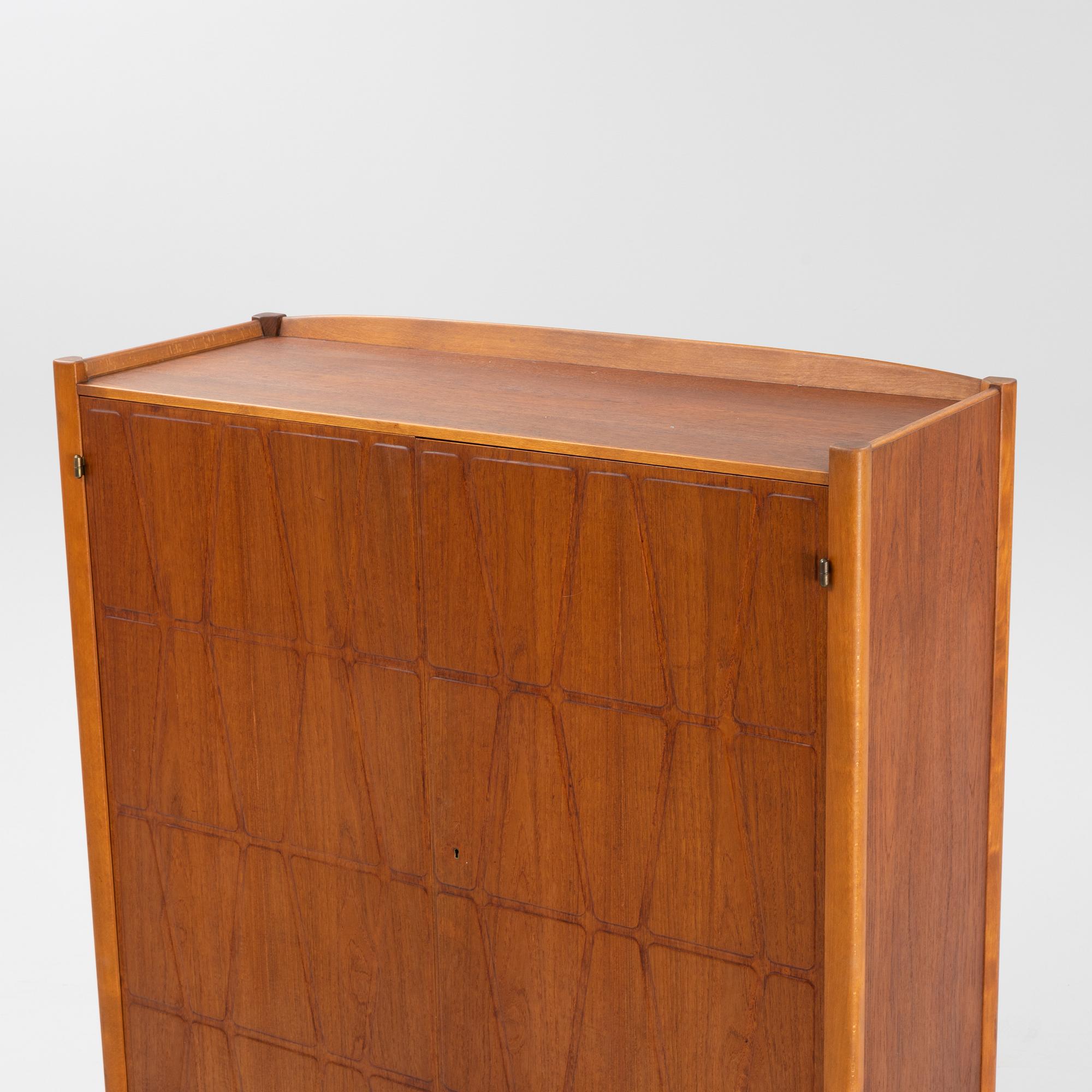 Yngve Ekström, a 'Bangkok' cabinet, AB Westbergs möbler, Tranås, Sweden, second half of the 20th century.