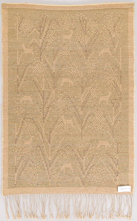 Aune Vuorinen-Peippo, rya modell för Neovius. Ca 150 x 105 cm.