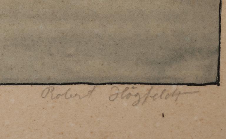 ROBERT HÖGFELDT, litografi, signerad och numrerad 7/50.