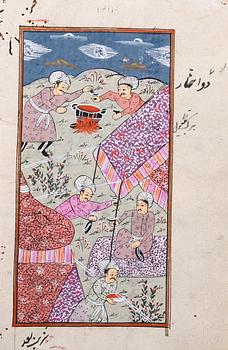GOUACHER, 11 st. Orientaliska.