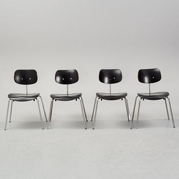 Egon Eiermann, six 'SE 68' chairs, Wilde & Spieth.