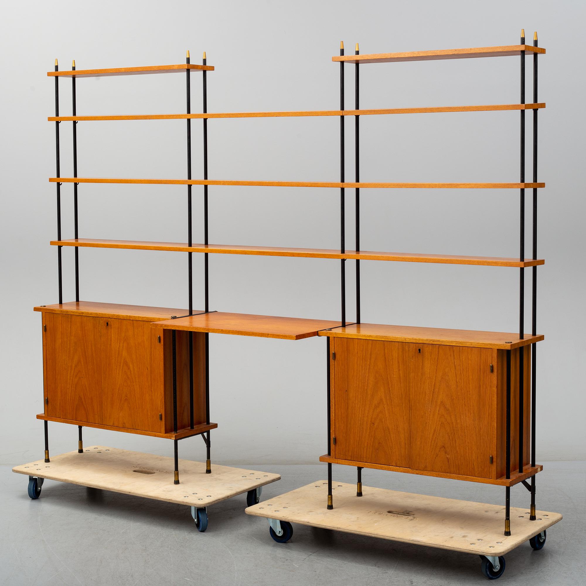 HYLLA, "Prydno", Bröderna Gustafsson Möbelfabrik, Virserum, 1950/60-tal.