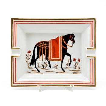 315. HERMÈS, a porcelain ashtray.