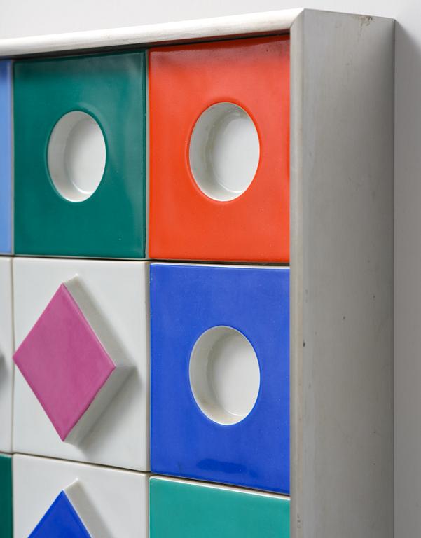 Victor Vasarely, relief, Rosenthal Studio Linie, Tyskland.