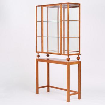 Josef Frank, a model 2077 showcase cabinet, Svenskt Tenn, Sweden, post 1985.