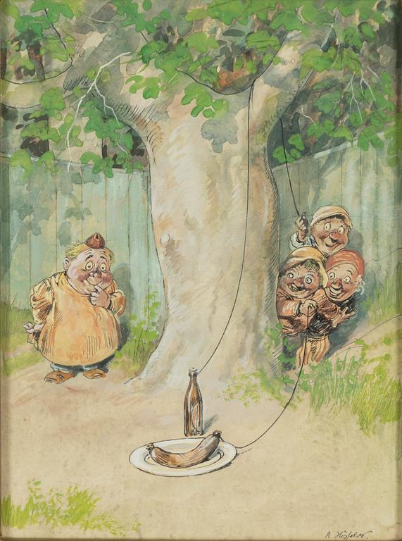 Robert Högfeldt, Frestelsen.