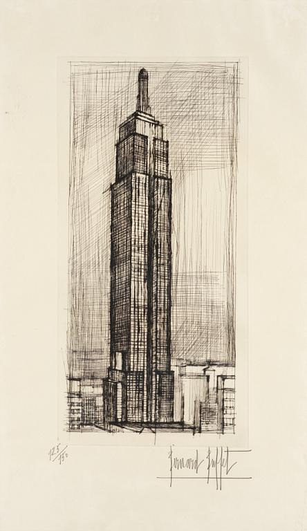 Bernard Buffet, "Empire State Building".