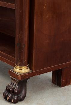 BOKHYLLA, empirestil, 1800-talets slut.