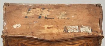 A Louis XV 18th century commode in the manner of Jacques Bircklé, master in Paris 1764.