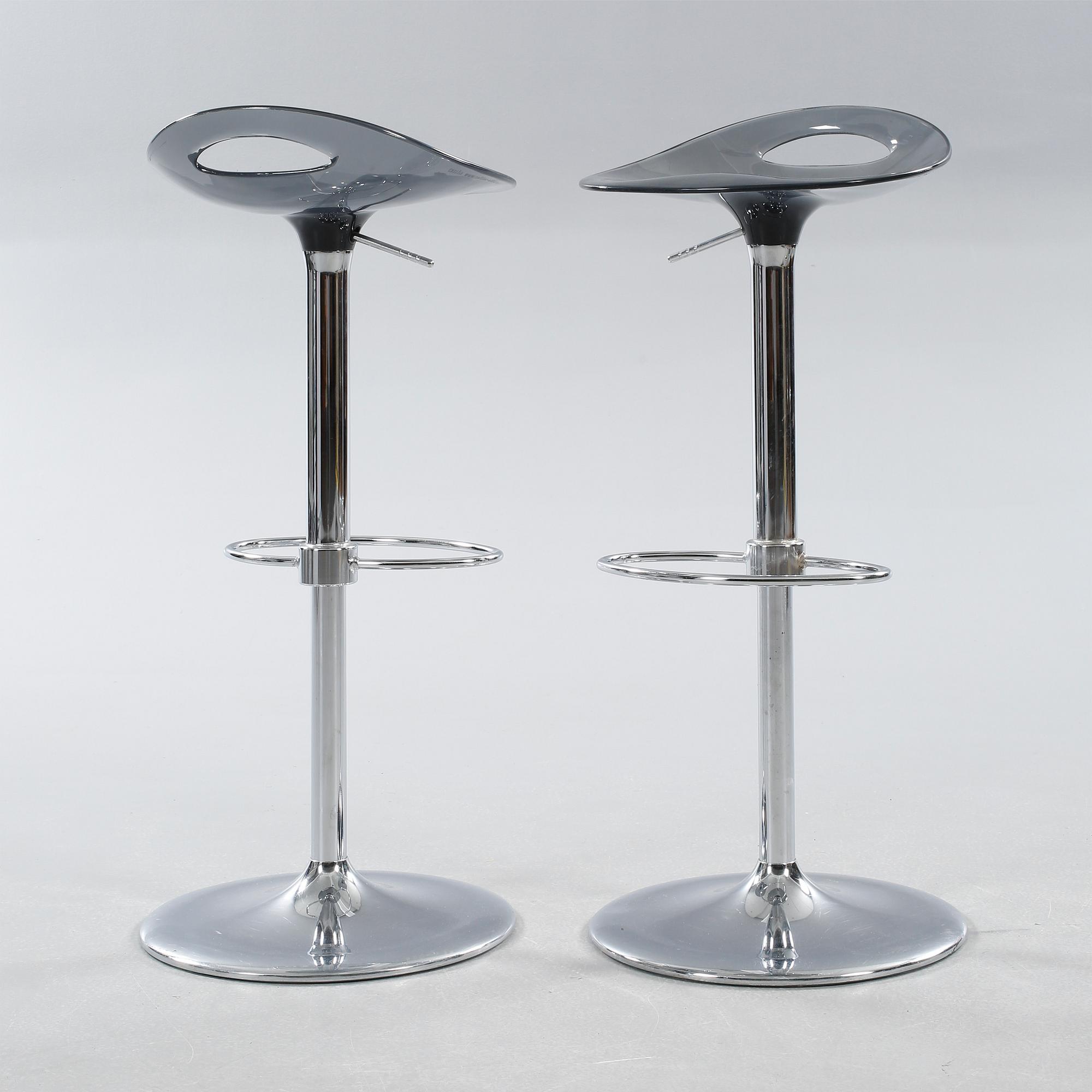 Four bar stools from Softline Allkit in Italy, around the year 2000.