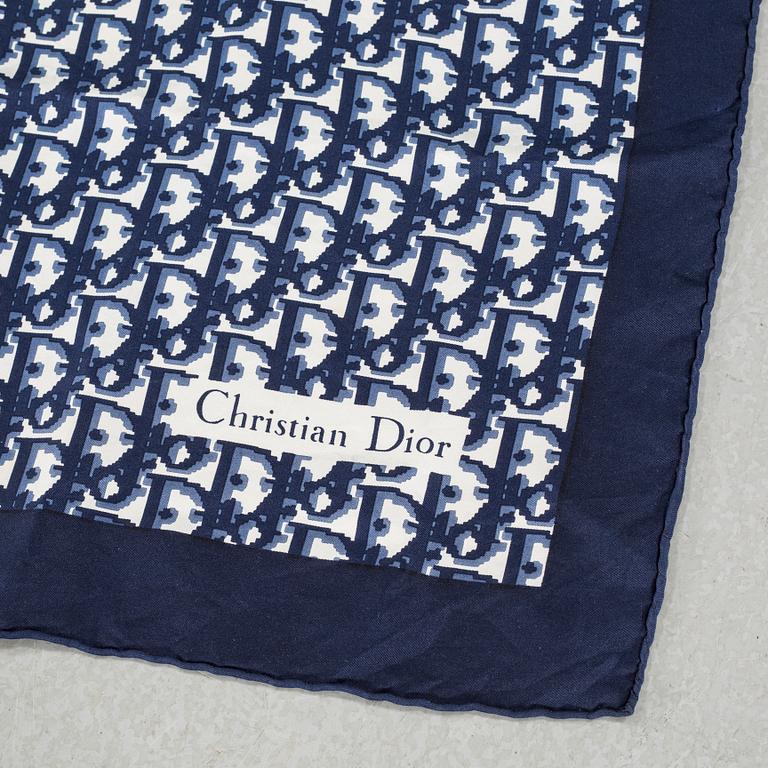 CHRISTIAN DIOR, a scarf.