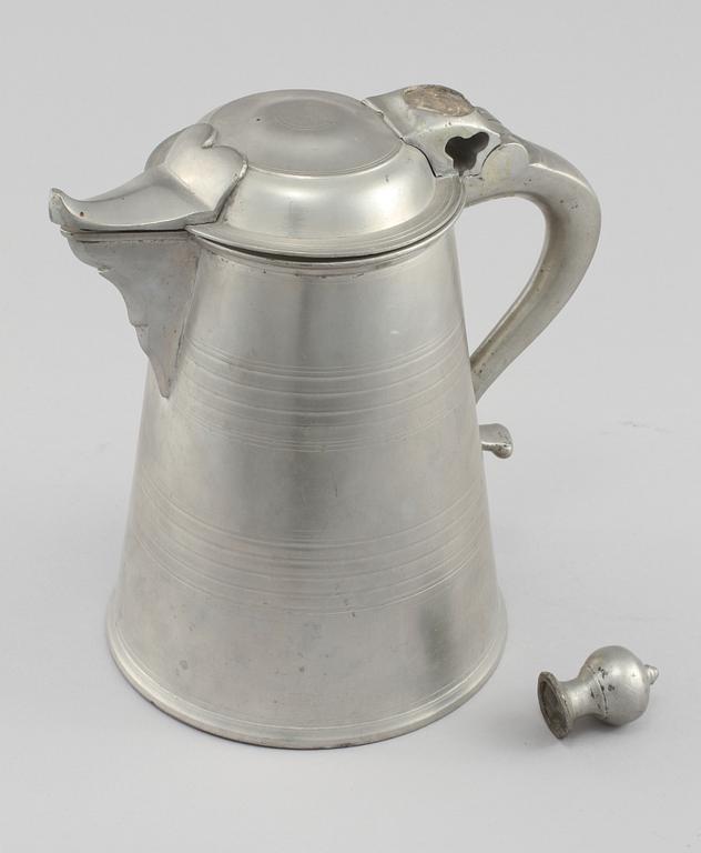 PARTI TENN, 5 delar, 1800-tal.