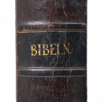 Karl XII:s stora kyrkobibel, 1702-3, Biblia, thet är all then heliga skrift på swensko.