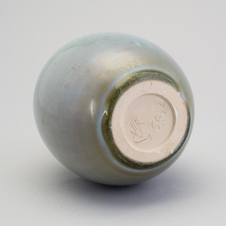 STIG LINDBERG, a stoneware vase, Gustavsberg 1954.