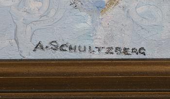 ANSHELM SCHULTZBERG, olja på duk, signerad.
