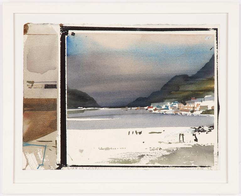 Lars Lerin, "Torshamn".