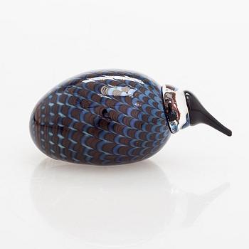 Oiva Toikka, glasfågel, märkt "Myiittala O. Toikka IITTALA".