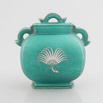 Wilhelm Kåge, an 'Argenta' stoneware vase, Gustavsberg.