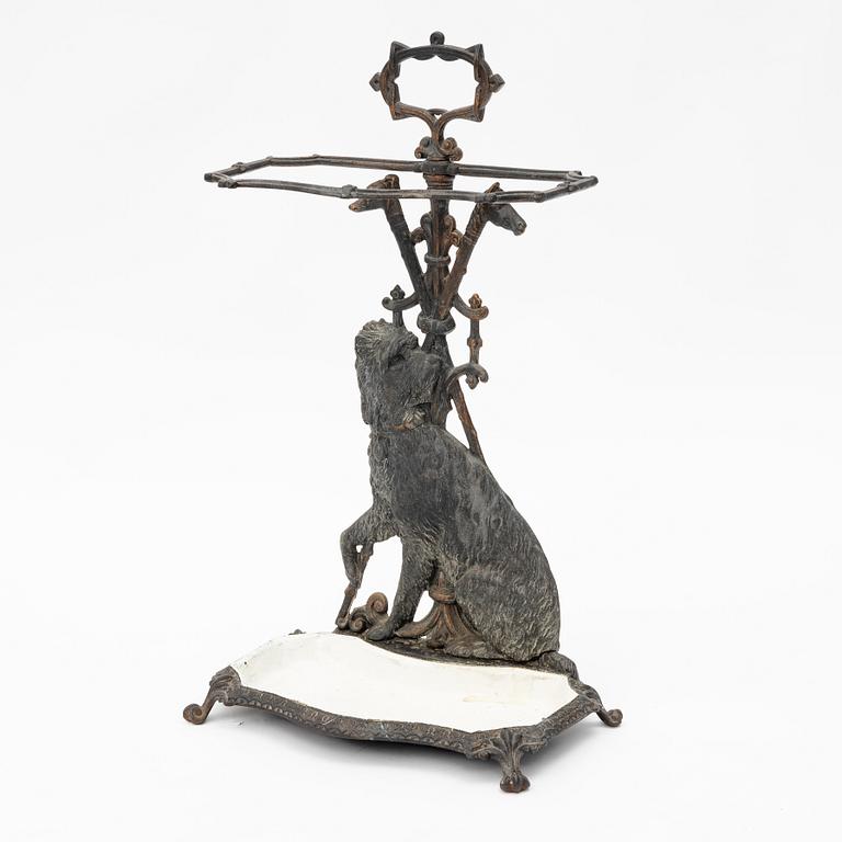 Umbrella stand, circa 1900.