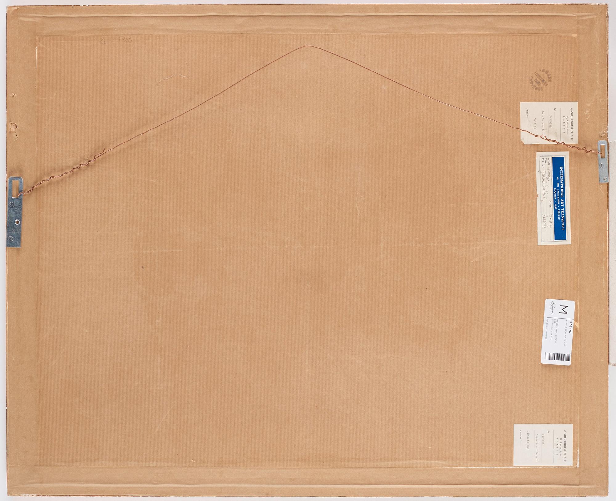 Jean Fautrier, Untitled.