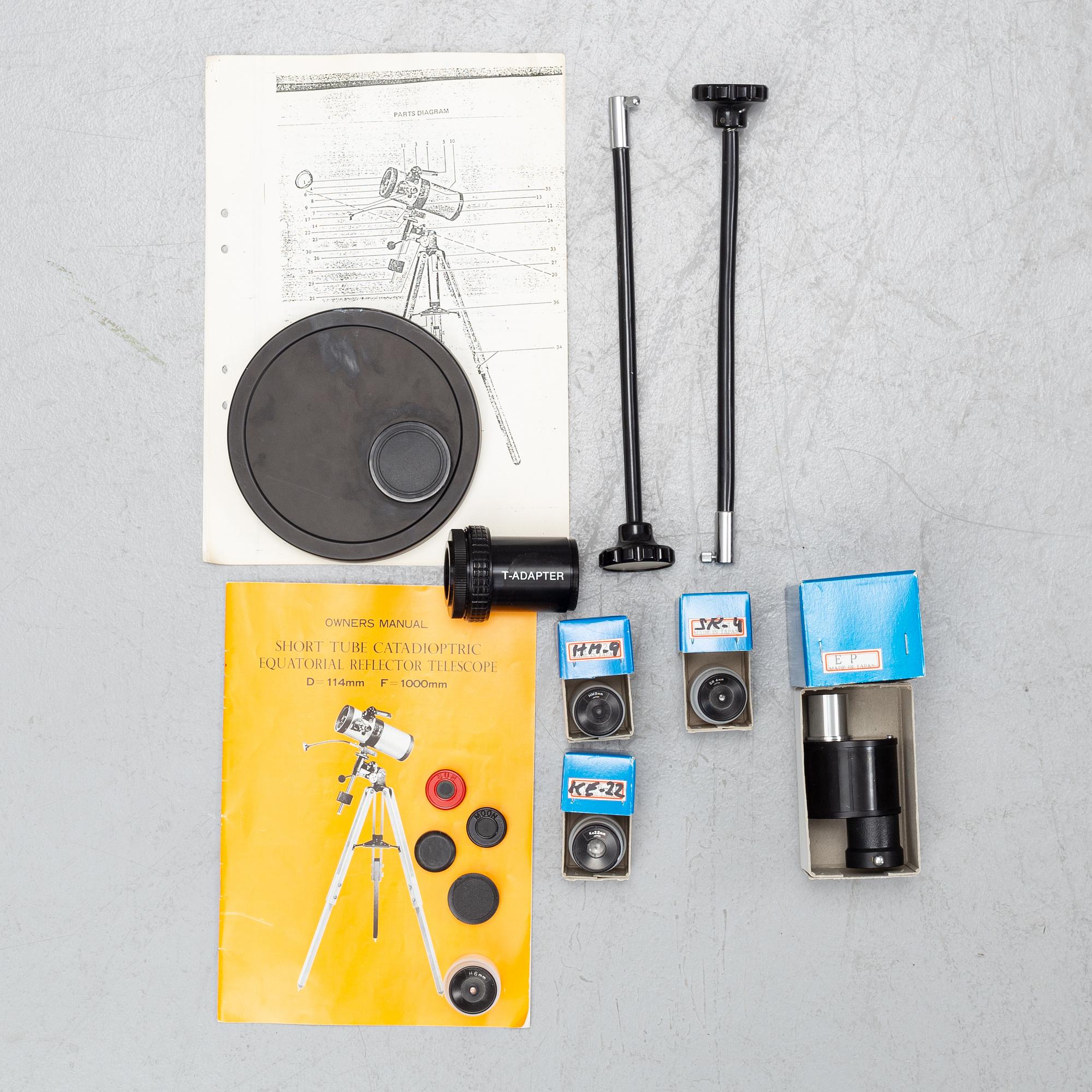 A telescope, Zenith, 20th century.