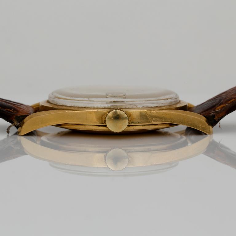 ARMBANDSUR, herr, 18K guld, gulddoublé och stål, Breitling Chronograph, Trans Ocean, Automatisk, Geneve, 1960-tals.