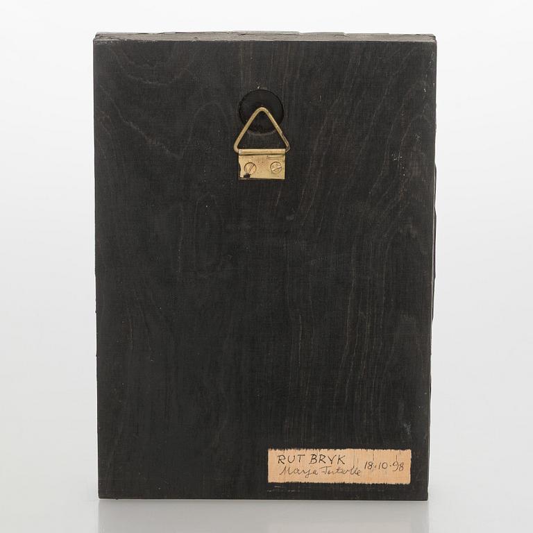 Rut Bryk, relief, keramik, signerad Rut Bryk.